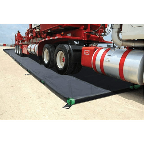 Foam Wall Plus Ultra-Containment Berm®, 39 US gal. Spill Capacity, 4' L x 4' W x 0.3" H