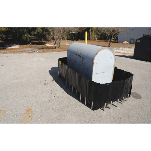 Ultra-275 Containment Sump® Flexible Fuel Tank Container with Drain, 102" L x 48" W, 400 US gal. Capacity - Spill Containment Basins and Pools - SHF317