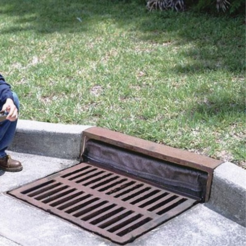 Ultra-Curb Guard® Insert-Style Storm Drain Filter, Oil & Sediment, 22" - 35" L x 4" W