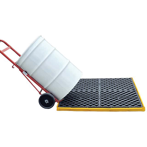 1-Drum Flexible Ultra-Spill Deck Bladder System, 77 US gal. Spill Capacity, 27" x 24" x 5"