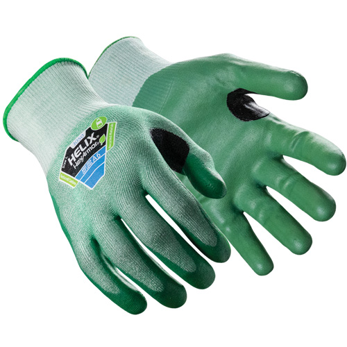 Helix® 3050 Cut-Resistant Gloves, Size 5/2X-Small, 18 Gauge, Nitrile Coated, Polyester/Fibreglass/HPPE Shell, ASTM ANSI Level A6