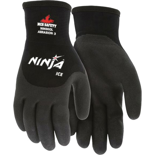Ninja Ice Insulated Winter Gloves, 2X-Large, HPT™ Coating, 15 Gauge, Nylon Shell