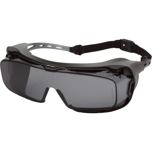 Cappture™ Plus Safety Goggles, Grey Lens, Anti-Fog, Closed Vent