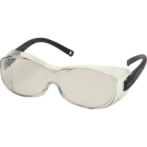 OTS Safety Glasses, Indoor/Outdoor Mirror Lens, ANSI Z87+/Meets/Exceeds CSA Z94.3