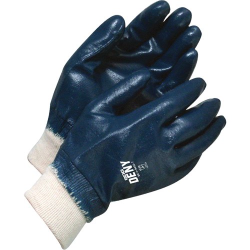 Deny<sup>®</sup> Gloves with Knit Wrist, 11, Nitrile Coating, Cotton Shell