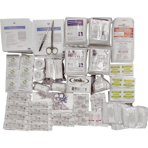 Shield™ Basic First Aid Kit Refill, Meets CSA Z1220-17 Type 2 Low-Risk Environment, Large (51-100 Workers)