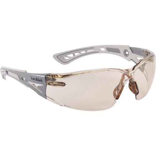 RUSH+ Safety Glasses, Copper Lens, Anti-Fog/Anti-Scratch