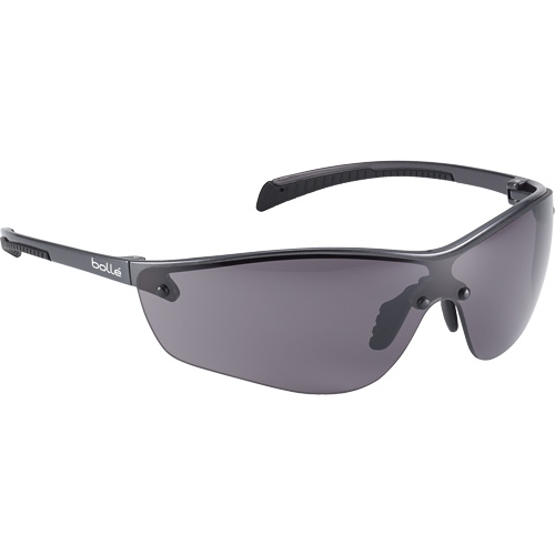 SILIUM+ Safety Glasses, Smoke Lens, Anti-Fog/Anti-Scratch
