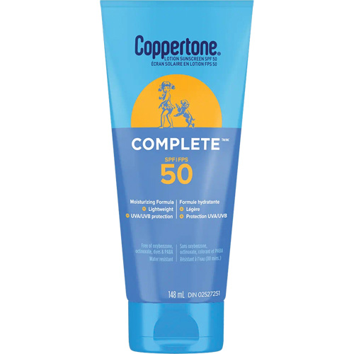 Coppertone<sup>®</sup> Complete Sun Protection, SPF 50, Lotion