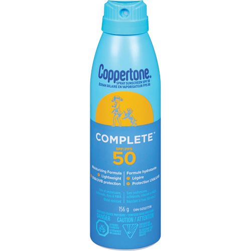Coppertone Complete Sun Protection, SPF 50, Spray
