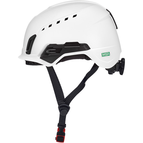 V-Gard H2™ Safety Helmet, Vented, Ratchet, White