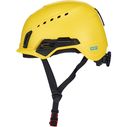 V-Gard H2™ Safety Helmet, Vented, Ratchet, Yellow