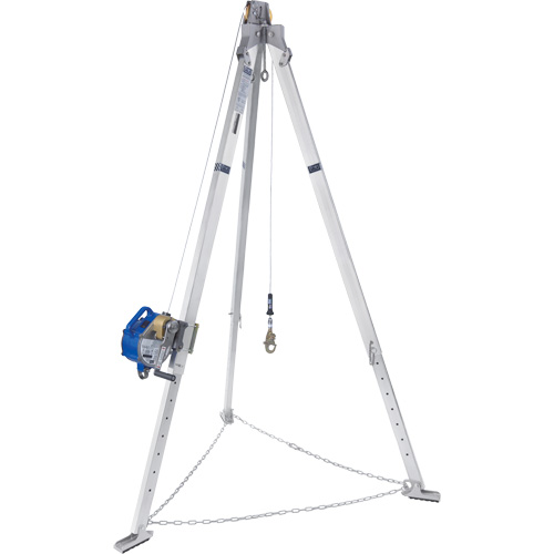 Confined Space Aluminum Tripod with 3-Way SRL 8301098
