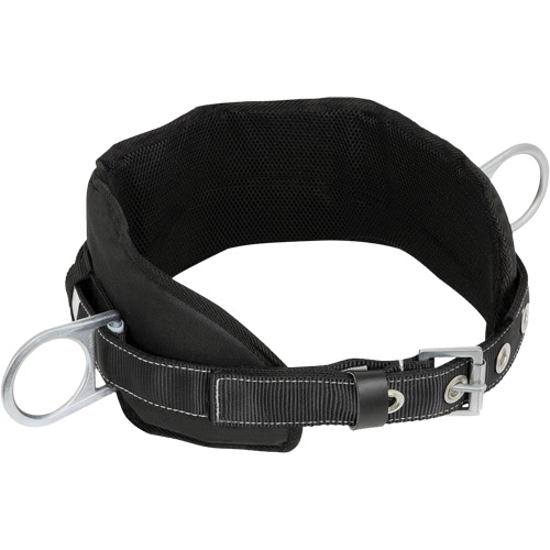 WB-6020-S Safety Positioning 2 Side D-Rings Belt with Padded Lumbar Support - Small