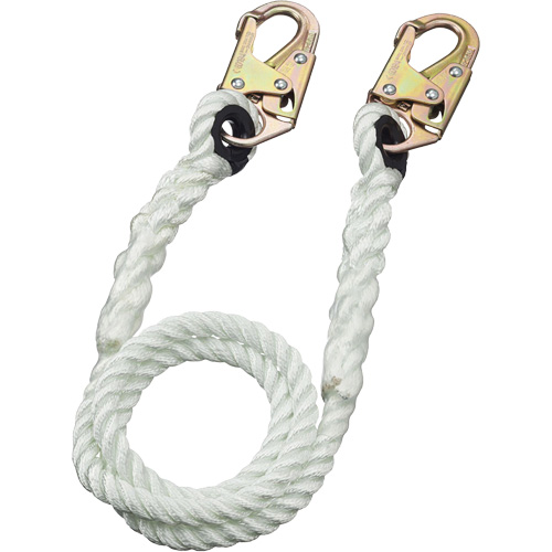 LAN-1222-4 5/8" Restraint Rope Lanyard, 1 Legs, 4', CSA Class A