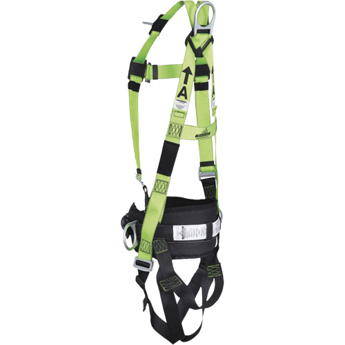 FBH10000E1020-S  Contractor Series Safety Harness with Positioning Belt, CSA Certified, Class AEP, Small
