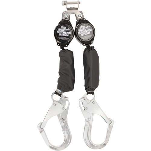 SRL-70602-6LE Self-Retracting Lifeline with Pack, 6', Dyneema, Swivel