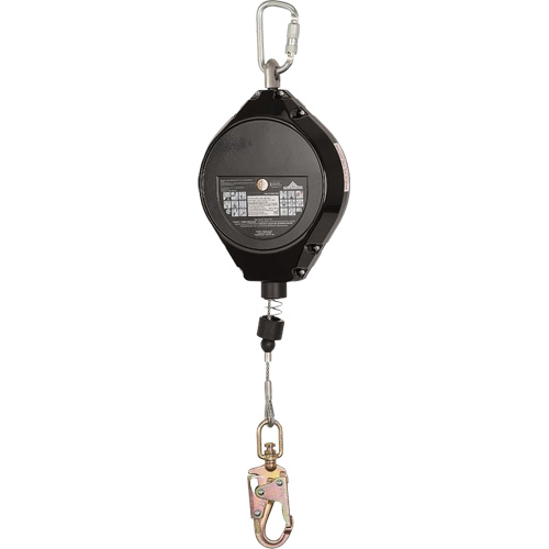 SRL-73302-60LE Self-Retracting Lifeline, 60', Galvanized Steel, Swivel