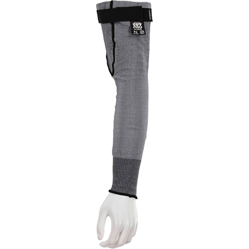 CutPro Cut-Resistant Sleeve, HyperMax, 18", ASTM ANSI Level A6, Grey
