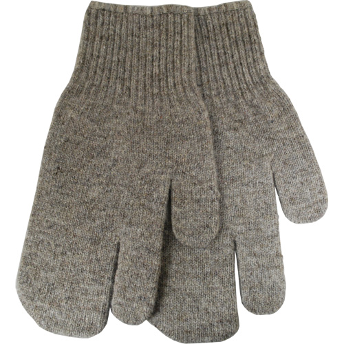 Wooly Mammoth One Finger Gloves, Wool, One Size
