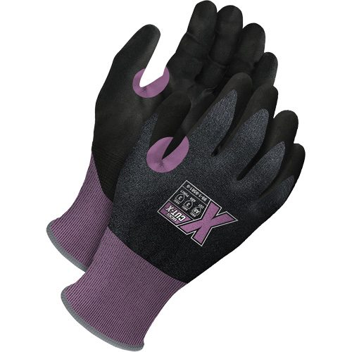 Cut-Resistant Touch Screen Gloves, Size 6, 21 Gauge, Polyurethane Coated, HPPE Shell, ASTM ANSI Level A8