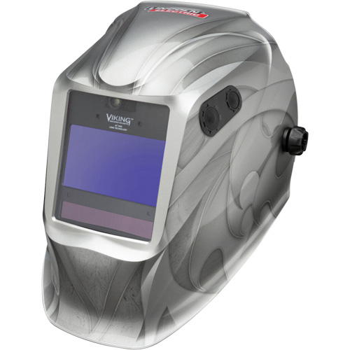 VIKING™ 2450 ADV Series Heavy Metal Helmet, 3.82" L x 2.44" W View Area, 5 - 13 Shade Range