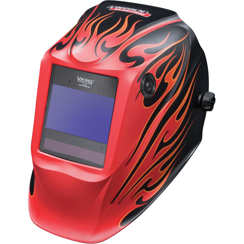 VIKING™ 2450 Street Rod Welding Helmet, 3.82" L x 2.44" W View Area, 5 - 13 Shade Range