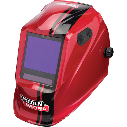VIKING™ 3350 ADV Code Red Welding Helmet, 3.74" L x 3.15" W View Area, 5 - 13 Shade Range