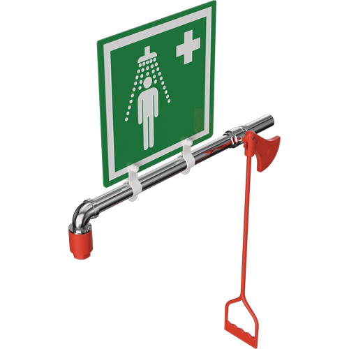 Drench Shower, Water Ring Main Mount