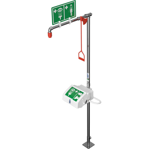 Combination Shower with Closed ABS Bowl & Top Inlet, Pedestal