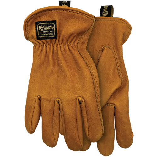 597CR The Duke Cut-Resistant Gloves, Size Medium, Polyester/Stainless Steel/Para-Aramid/Cowhide Shell, ASTM ANSI Level A5