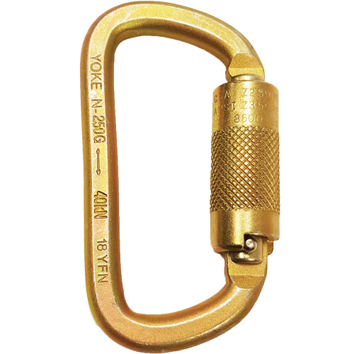 Carabiner Connector with 1/2" Gate Opening