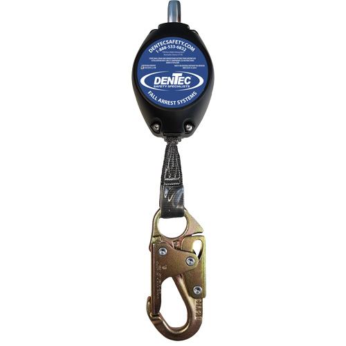 Self Retracting Lanyard with Composite Housing, 7', Web, Swivel