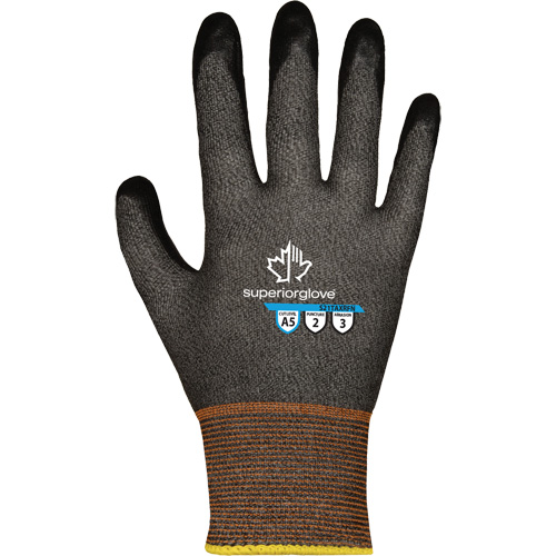 S21TAXRFN Ultra-Thin Cut-Resistant Gloves, Size 5, 21 Gauge, Foam Nitrile Coated, TenActiv™ Shell, ASTM ANSI Level A5