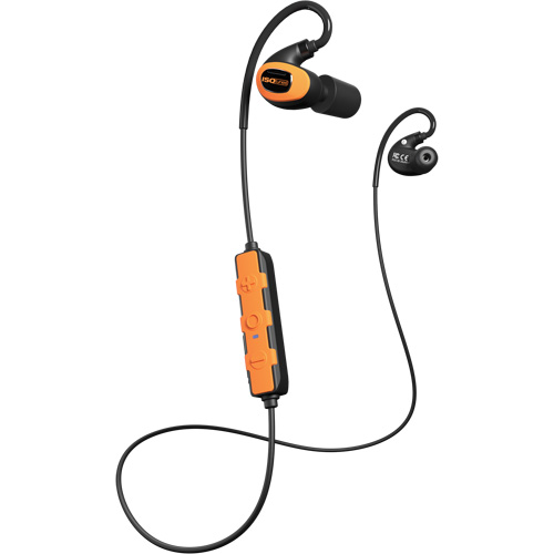 Safety Orange Pro 3.0 Bluetooth Earbuds