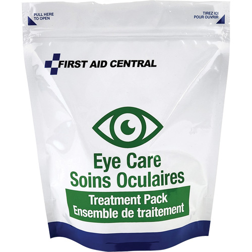 10-Piece Eye Care Refill Pack for Emergency Response First Aid Kit