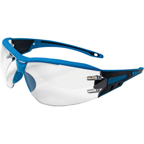Captain™ Metal Detectable Rimless Safety Glasses, Clear Lens, Anti-Fog/Anti-Scratch, ANSI Z87+/Meets/Exceeds CSA Z94.3