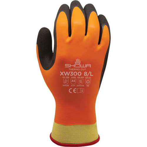 XW300 Thermo Cut Gloves, 7/Medium, Rubber Latex Coating, Kevlar<sup>®</sup> Shell