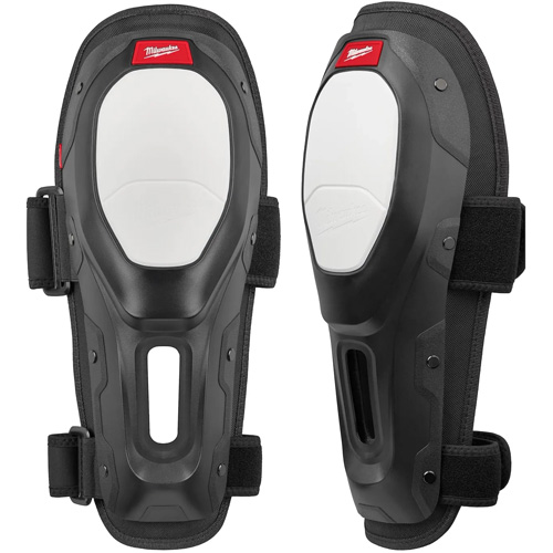 Dynamic Flooring Knee Pad, Hook and Loop Style, Plastic Caps, Foam Pads