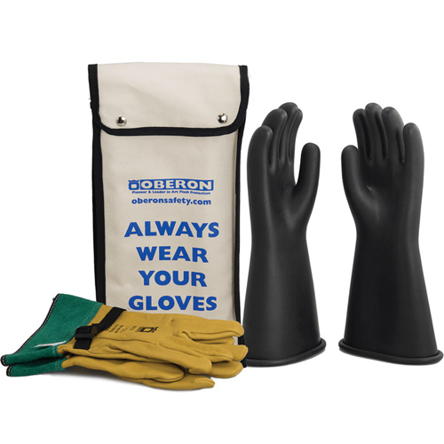 Class 1 Rubber Electrical Glove Kit
