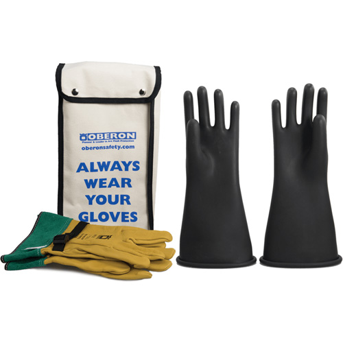 Class 2 Rubber Electrical Glove Kit