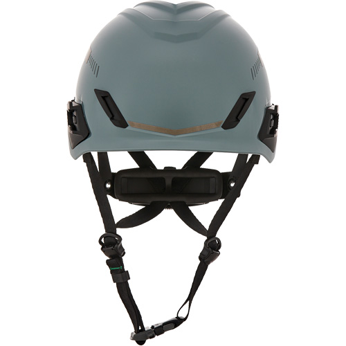 V-Gard H1 Safety Helmet, Vented, Ratchet, Grey