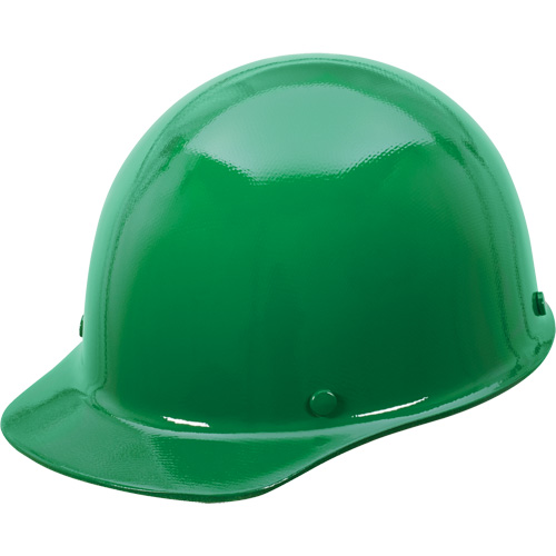 Skullgard Full Brim Hard Hat, Ratchet Suspension, Green