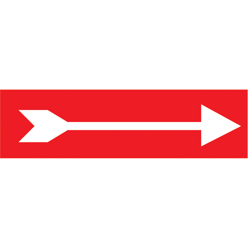 Arrow Sign, 7" x 10", Aluminum, Pictogram