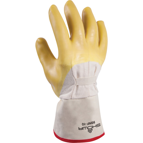 Nitty Gritty<sup>®</sup> Gloves, 10, Latex Coating, Cotton Shell
