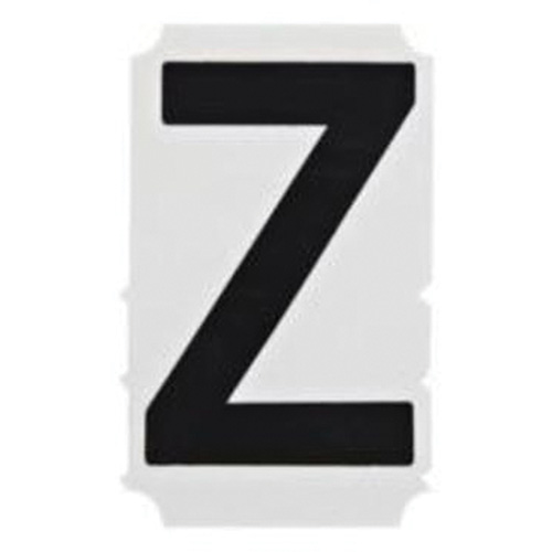 Quick-Align® Individual Gothic Number & Letter Labels, Z, 2" H, Black