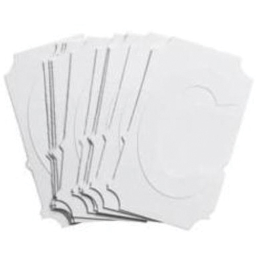 Quick-Align® Individual Gothic Number and Letter Labels, C, 2" H, White