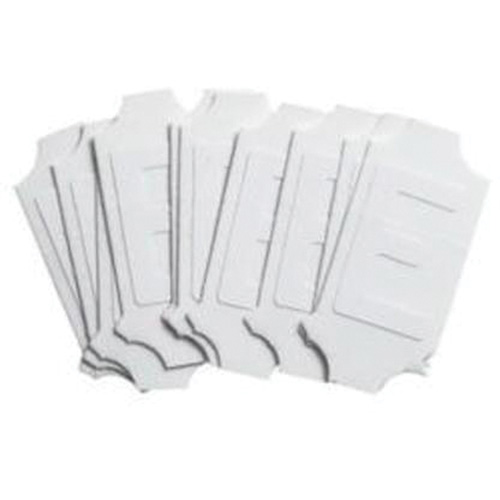 Quick-Align® Individual Gothic Number and Letter Labels, E, 2" H, White