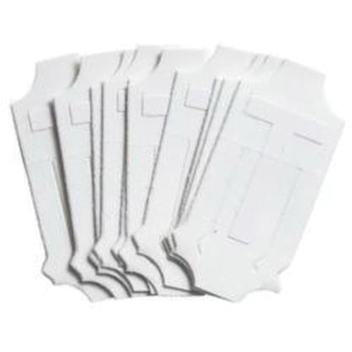 Quick-Align® Individual Gothic Number & Letter Labels, T, 2" H, White