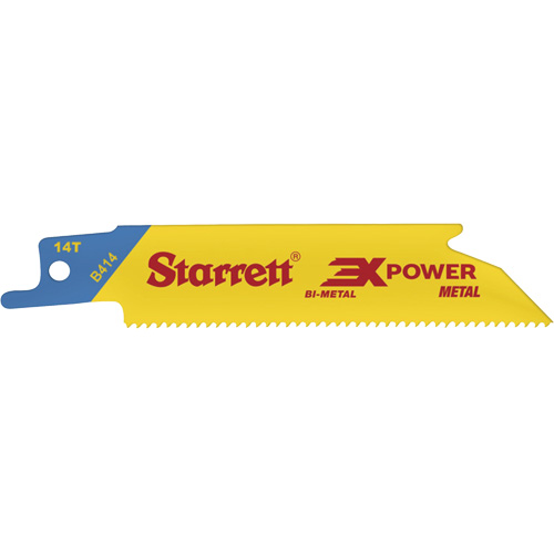 Fastcut™ General Purpose Reciprocating Blades, Bi-Metal, 14 TPI, 4" L x 3/4" W